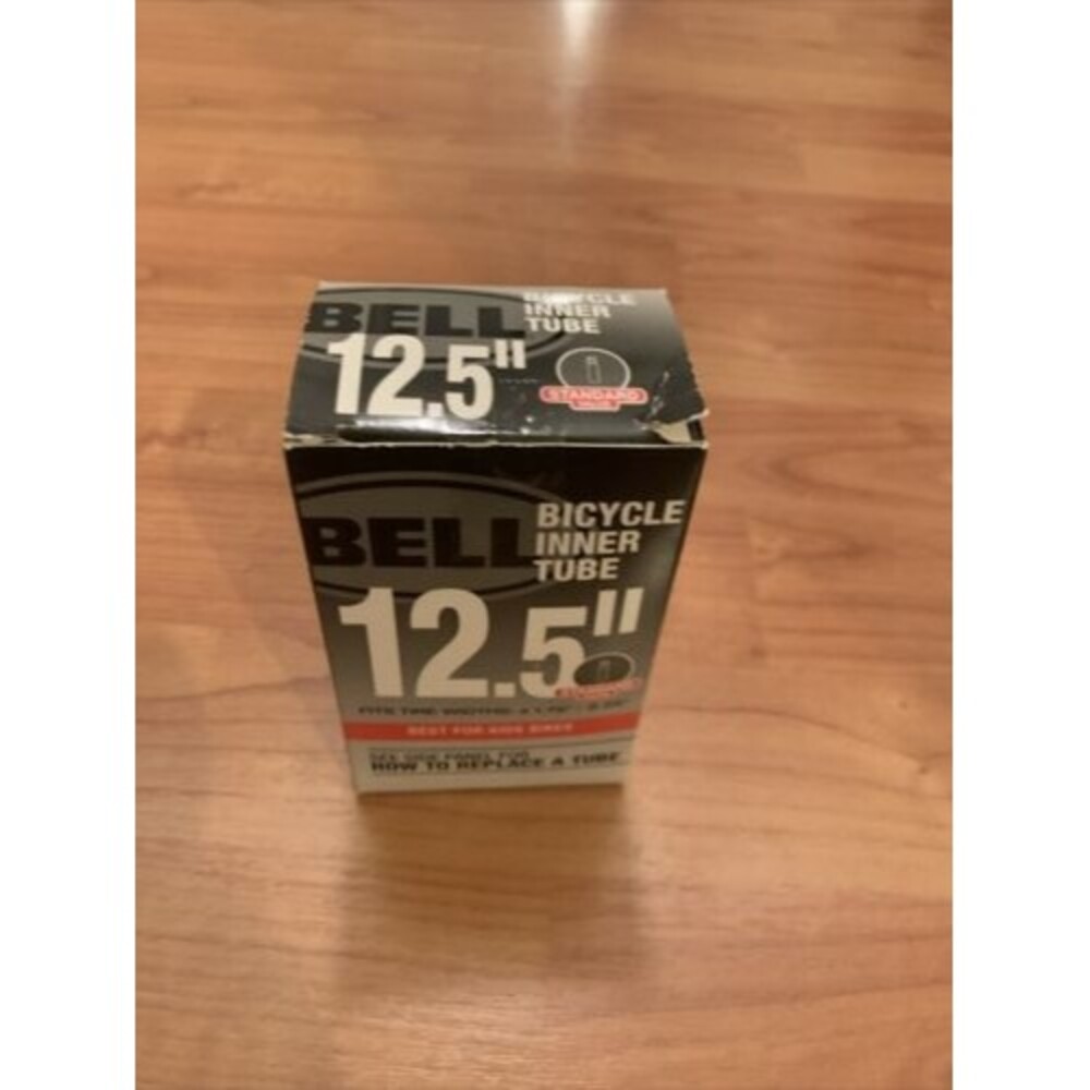 Bell Standard Replacement Bicycle Inner Tube 12.5" x 1.75-2.25" Black